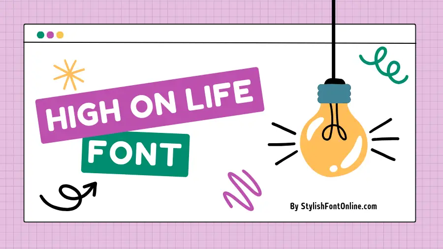 High on Life Font