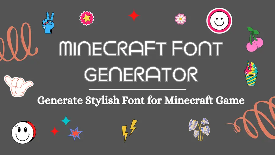 Minecraft Font Generator