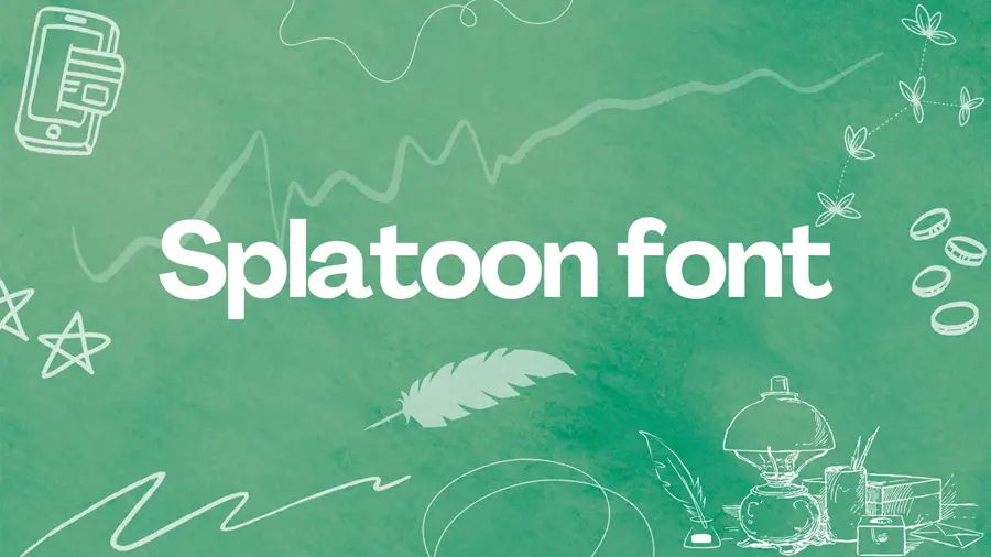 Splatoon Font